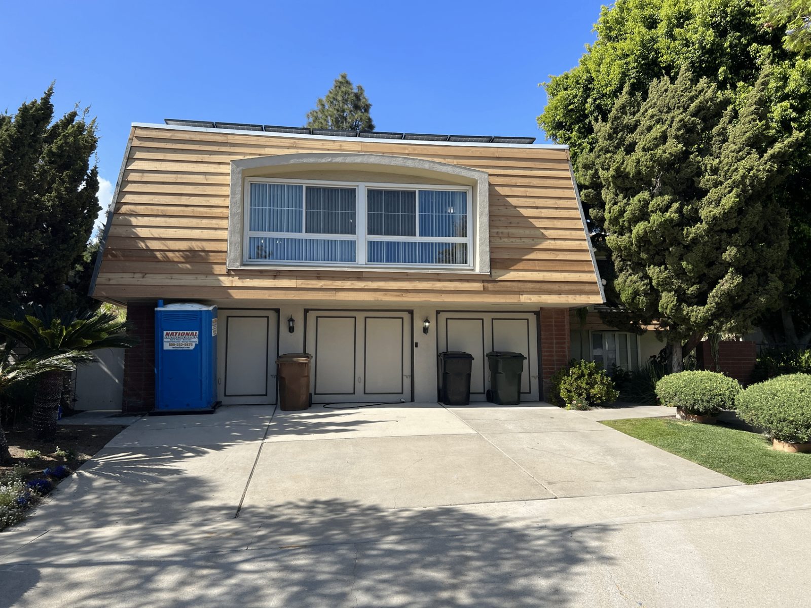 Clean, well-maintained roof in Orange County.